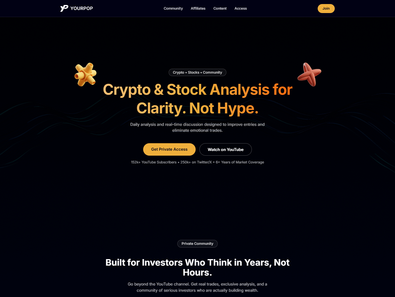 YourPOP website